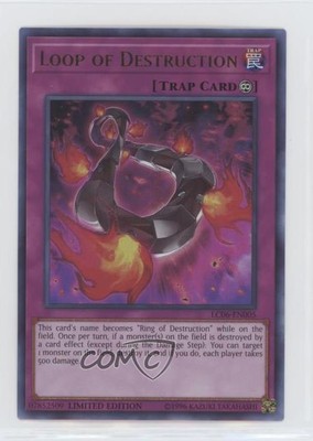 Loop of Destruction (UR) Limited Edition YuGiOh Legendary Collection Kaiba 00jz-image