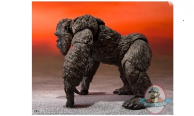 S.H. MonsterArts Godzilla vs Kong Film 2021 Kong Figure by Bandai USED-image