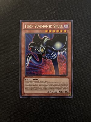 Yu-Gi-Oh Toon Summoned Skull LCJW-EN237 1st Edition LP-image