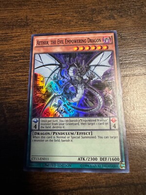Aether, the Evil Empowering Dragon CT13-EN011 2016 Mega-Tins Limited Edition-image