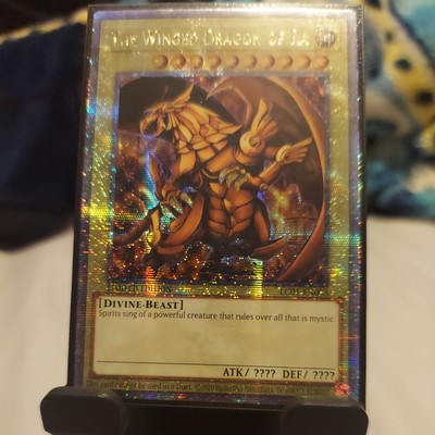The Winged Dragon of Ra Quarter Century Secret Rare LC01-EN003 NM-image