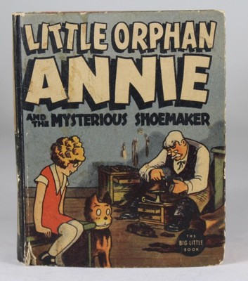 BIG LITTLE BOOK  Little Orphan Annie the Mysterious Shoemaker #1449 Whitman BLB-image
