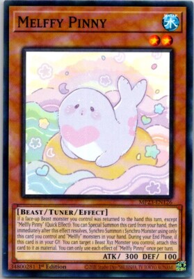 Yu-Gi-Oh Yugioh Melffy Pinny - MP23-EN126 Mega Tin 2023 Dueling Heroes-image