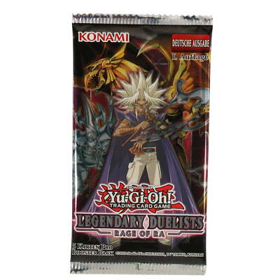 Yu-Gi-Oh! - Legendary Duelists Rage of Ra - Booster - 1st Edition - German-image