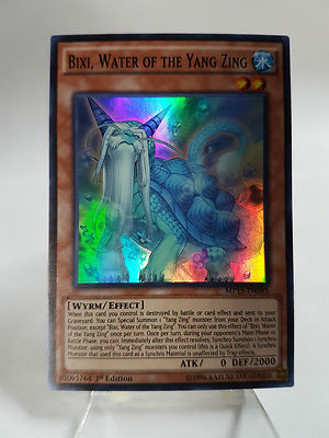 Yu-Gi-Oh 2015 Mega-Tin Mega Pack  #MP15-EN085 Bixi, Water of the Yang Zing-image