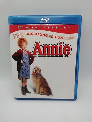 ANNIE 1982 30TH ANNIVERSARY SING-ALONG EDITION Blu-ray Only Used -image
