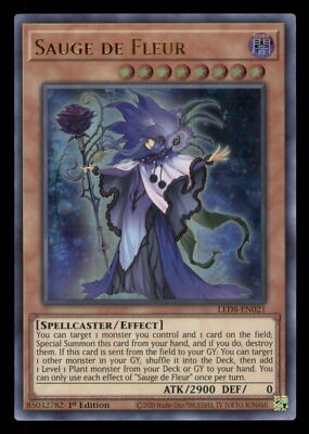 Yugioh Sauge de Fleur #LED8-EN021 Legendary Duelists: Synchro Storm LP-image