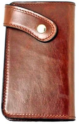 Field Notes pocket Wallet for Men Real Custom Handmade leather organizer-image