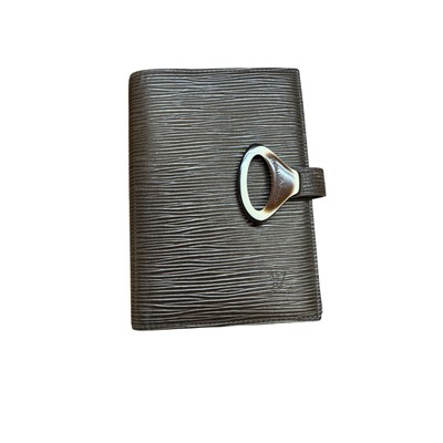 Louis Vuitton Small Ring Agenda Cover in Brown Epi Leather w/Dustbag & COA-image