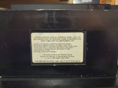 Annie Lennox – Live In Central Park VHS 1995 Promo-image