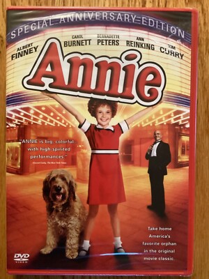 Annie DVD, Aileen Quinn, Albert Finney, Carol Burnett, Tim Curry, B. Peters-image