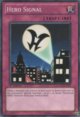 1 x HERO Signal - LCGX-EN107 - Common - 1st Edition Near Mint, English-image