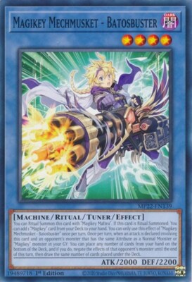 1x Magikey Mechmusket - Batosbust NM Eng YuGiOh - 2022 Mega Tin - Pharoah's Gods-image