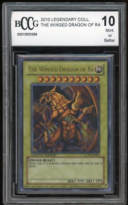 The Winged Dragon of Ra 2010 HOLO Yu-GI-Oh Legendary Collection  BCCG 10-image