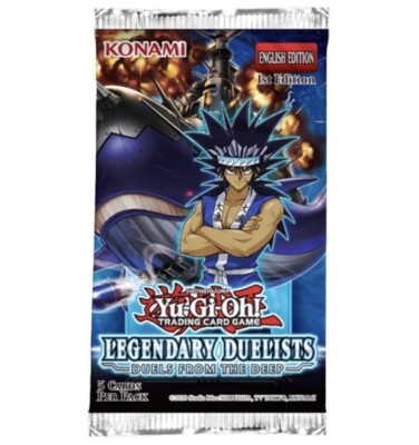 LEGENDARY DUELISTS DUELS FROM THE DEEP BOOSTER PACK 1ST EDITION / Yu-Gi-Oh-image