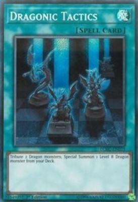 Dragonic Tactics - LCKC-EN073 - Secret Rare - 1st Edition - Lightly Played-image