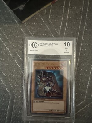 2010 Legendary Collection Dark Magician Graded 10-image
