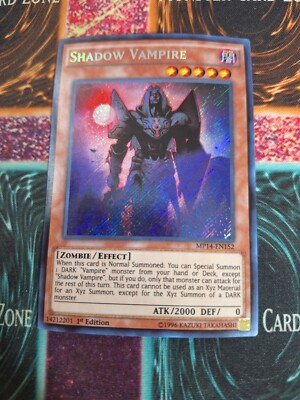 Yu-Gi-Oh! Shadow Vampire MP14-EN152 Secret Rare 1st Edition Lightly Played-image