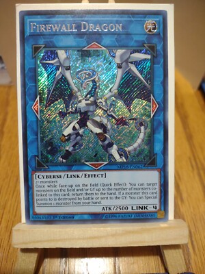 YuGiOh Card TCG Firewall Dragon MP18-EN062 1st Edition Collectable Trading Game.-image