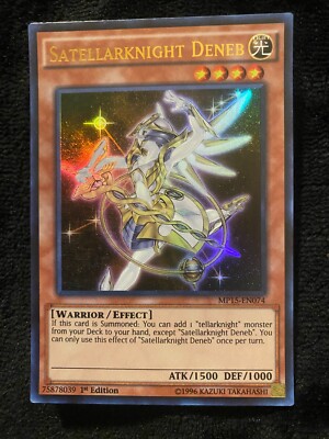Satellarknight Deneb NM MP15 1st (#2) 2015 Mega-Tins Mega Pack Yugioh-image