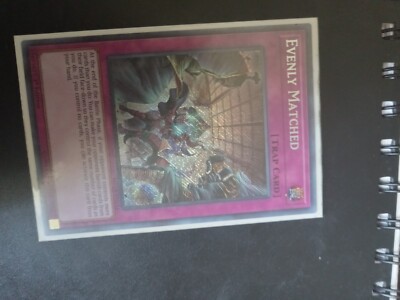 Evenly Matched - MP18-EN154 - Secret Rare 1st Edition NM 2018 Mega-Tins-image