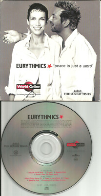 Annie Lennox EURYTHMICS Interview & 5 VIDEO TRX w/ LIVE UK NEWSPAPER PROMO CD-image