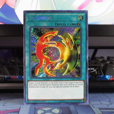 ( DE-FUSION ) - Secret Rare - LCKC-EN044 - 1st - NM - Yu-Gi-Oh Legendary Kaiba-image