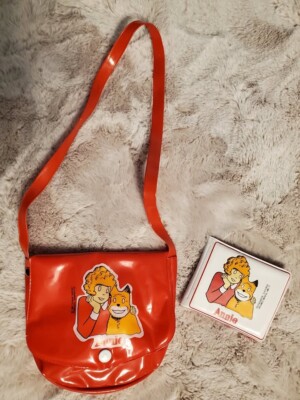Vintage 1981 Little Orphan Annie & Sandy Vinyl Plastic Purse & Wallet-image