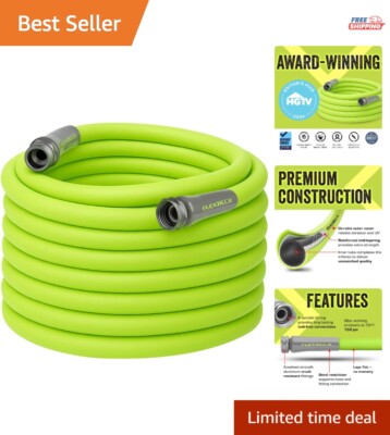 Hybrid Polymer 100 ft. ZillaGreen Hose - Lightweight & Kink-Resistant-image