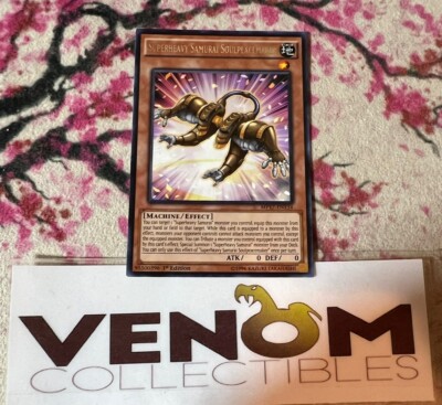 1x (M/NM) Superheavy Samurai Soulpeacemaker MP17-EN134 Rare 1st Edition YuGiOh-image