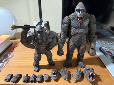 S.H. Monsterarts Kong With NECA Kong Godzilla Vs Kong 2021 Version Figures-image