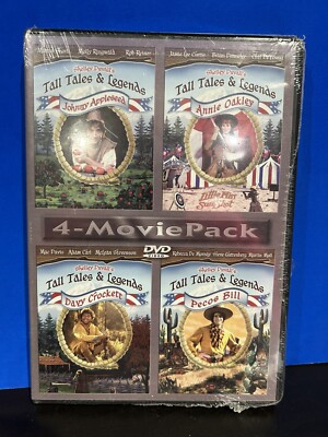 Shelley Duvall's Tall Tales & Legends 4-Movie Pack DVD Annie Oakley NEW SEALED-image