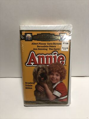 NEW Annie - Broadway Tribute Edition (VHS, 1997)-image