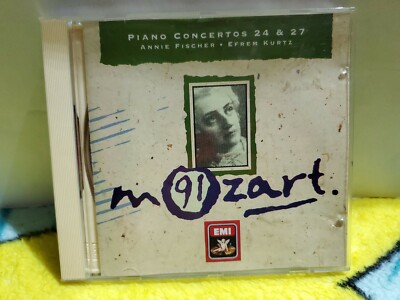 Mozart: Piano Concertos NO# 24 & 27 / Fisher, Kurtz by Annie Fischer CD-image