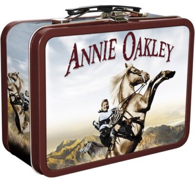 Annie Oakley DVDs in Collectable Tin with Handle-image