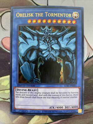Obelisk the Tormentor Legendary Collection 25th Yugioh! LC01-EN001 Ultra Rare NM-image