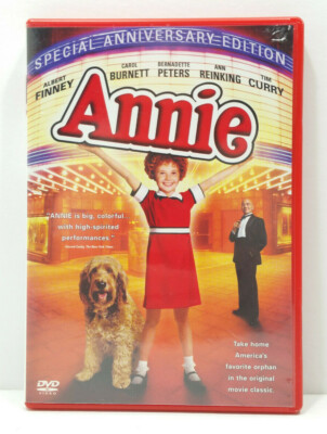 Annie (DVD, 2003, Special Anniversary Edition) TESTED WORKS-image