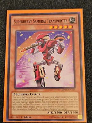 Superheavy Samurai Transporter - MP16-EN109 - Common - 1st Edition x1 - NM-image
