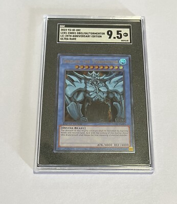 SGC 9.5 MT+ 2023 Yu-Gi-Oh! Obelisk The Tormentor #LC01-EN001 Ultra Rare-image