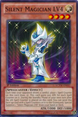 1X NM Silent Magician LV4 - LCYW-EN037 - Common 1st Edition Legendary Collection-image
