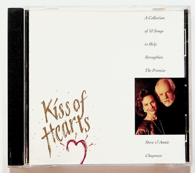 Steve & Annie Chapman Kiss Of Hearts Gospel Christian CD-image
