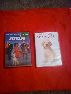 Dvd lot includes Annie and Marley and Me-image