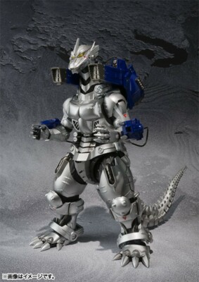 Bandai S.H. MonsterArts MECHAGODZILLA MFS-3 Kiryu Toho Godzilla w/Original Box-image