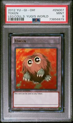 2012 YU-GI-OH! LEGEND COLL 3: YUGI'S WORLD #EN007 TOKEN PSA 9-image
