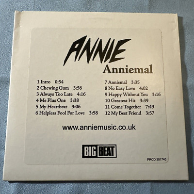 Anniemal by Annie (Norway) (CD, Jun-2005, 679) Advanced Promo Rare-image