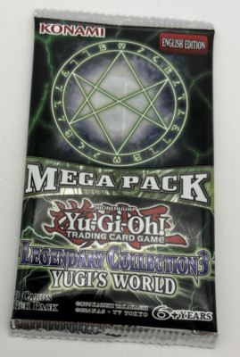 Yu-Gi-Oh Legendary Collection 3 Yugi's World - 1 x Mega Pack Sealed -Unl-image