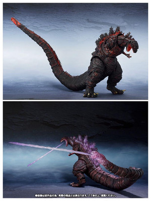 S.H.Monsterarts Godzilla 2016 4Th Form Awakening Ver.Set-image