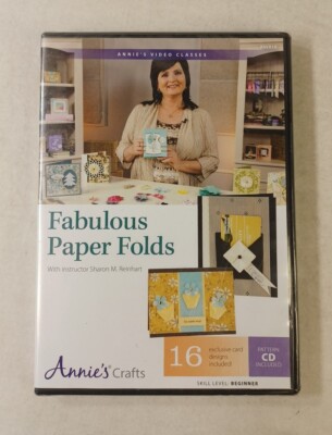 Fabulous Paper Folds - Annie's Crafts Video Classes - DVD NEW SEALED -image