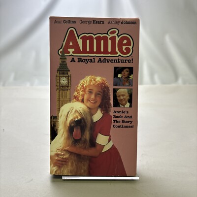 Annie A Royal Adventure VHS Tape 1995-image