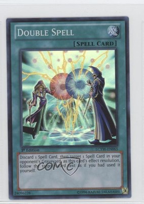 SR - Double Spell 1st Ed. #LCYW-EN065 0b5-image